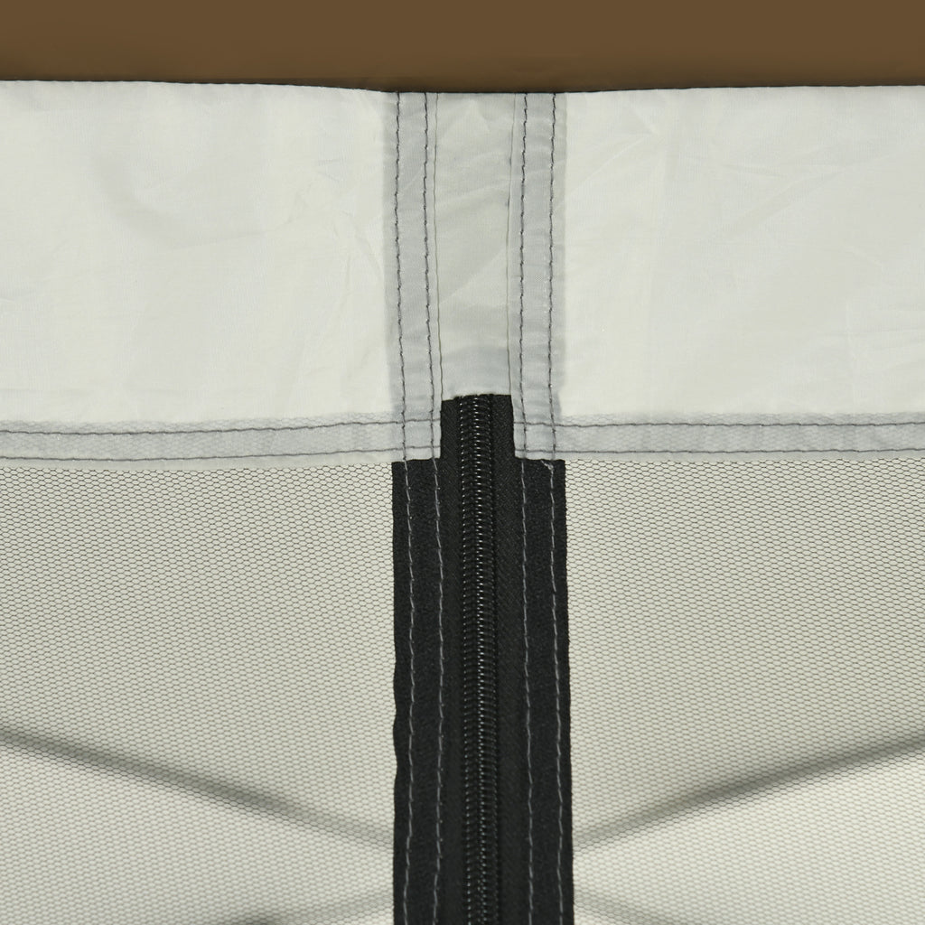 12’x12’ Mesh Screen House Tent – Enjoy the Great Outdoors Bug-Free, Breeze-In & Sun-Protected All Day