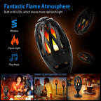 LED Flame Torch Bluetooth Speaker – Fill Your Outdoor Space with Dancing Flames, Rich Sound & Pure Atmosphere