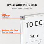 36" x 24" Magnetic Dry Erase Calendar Whiteboard – Plan Your Month with Clarity, Color & Total Confidence