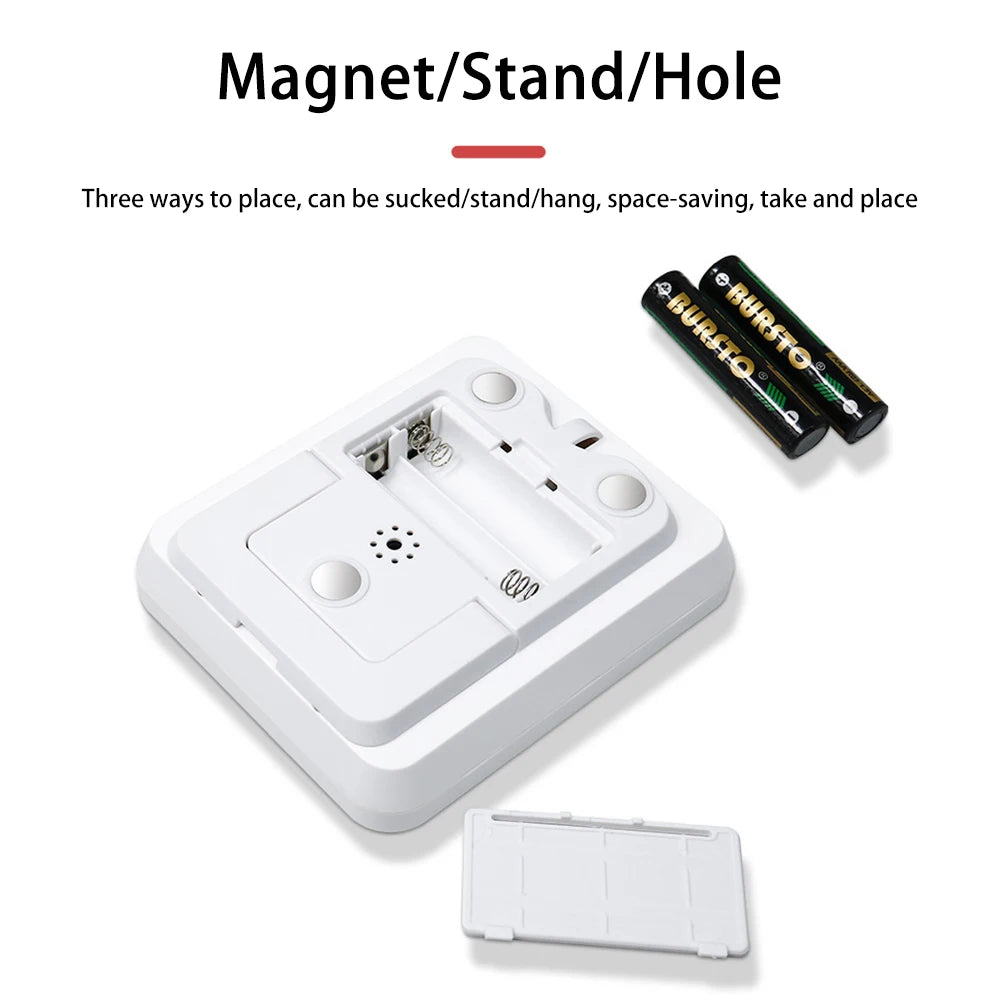 Digital Dual Kitchen Timer 3 Channels Count UP Down Timer Cooking Timer Large Display Loud Volume Alarm with Magnetic Back Stand