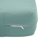 Outdoor Club Chair Cushion Set – Sink Into 5-Inch Comfort with Coastal Teal Style, Rain or Shine