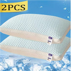 Cooling Breathable Tofu Pillow Set – The Flat, Firm & Perfectly Cool Sleep You’ve Been Missing
