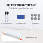 36" x 24" Magnetic Dry Erase Calendar Whiteboard – Plan Your Month with Clarity, Color & Total Confidence