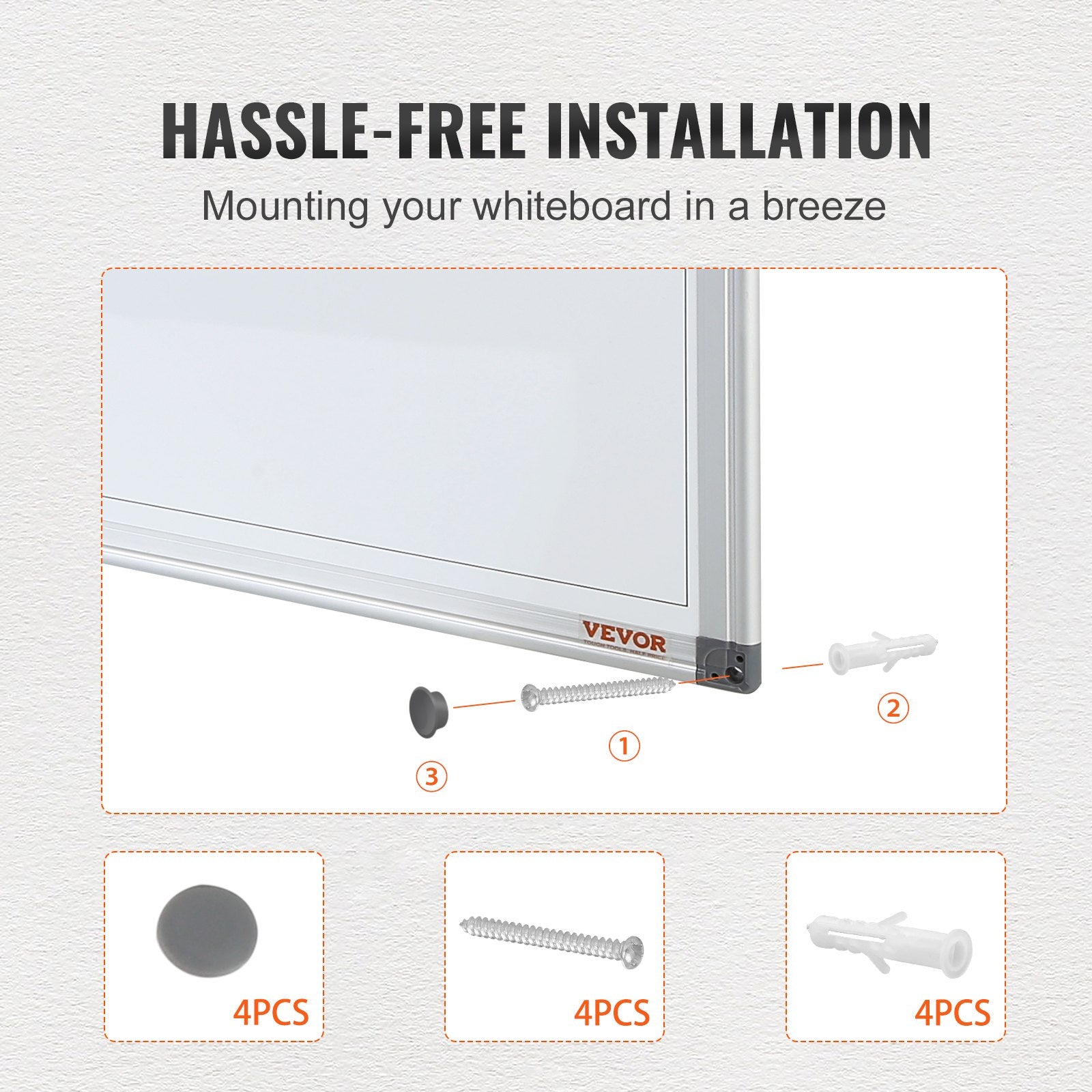 36" x 24" Magnetic Dry Erase Calendar Whiteboard – Plan Your Month with Clarity, Color & Total Confidence