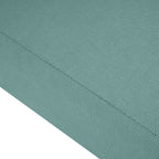 Outdoor Club Chair Cushion Set – Sink Into 5-Inch Comfort with Coastal Teal Style, Rain or Shine